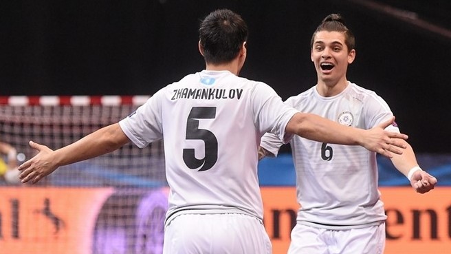 Сборная Казахстана по мини-футболу выиграла «бронзу» Евро-2016