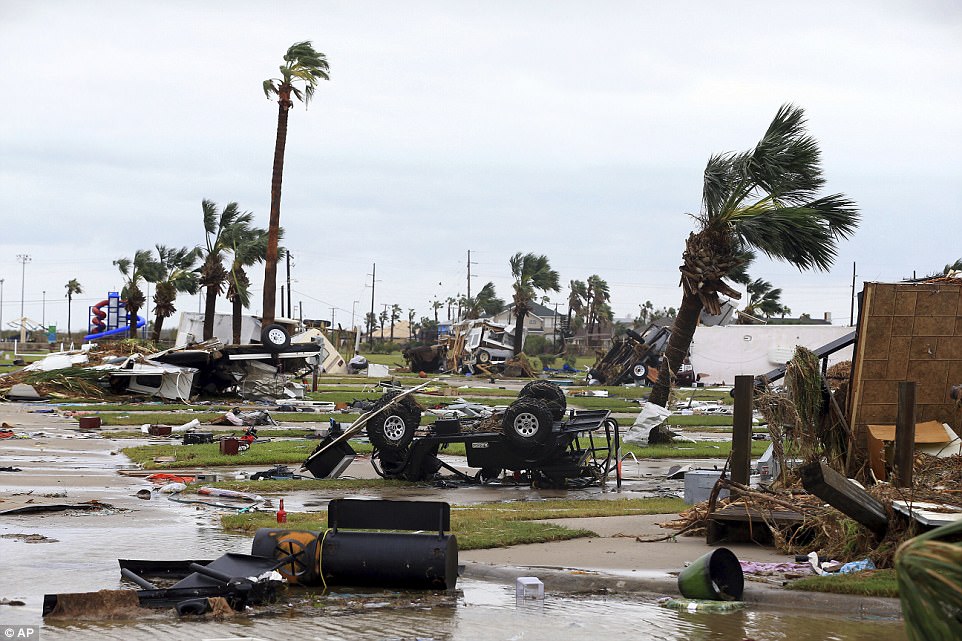 Ураган Харви обойдется Техасу в $100 млрд