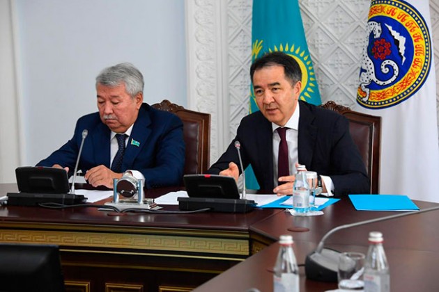 Бакытжан Сагинтаев обозначил приоритеты развития Алматы