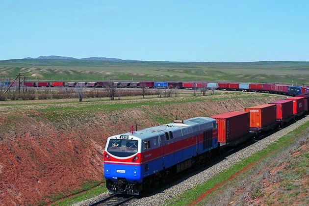Контейнерные транзитные перевозки через Казахстан выросли на 38% 