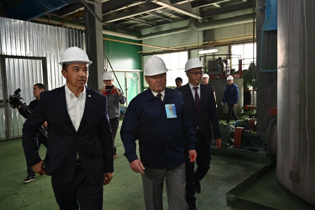 На Актюбинском заводе хромовых соединений открыт новый цех